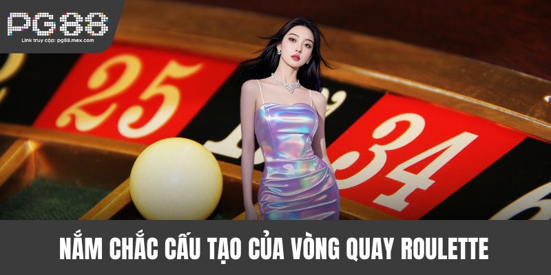 Nắm chắc cấu tạo của vòng quay Roulette khi cá cược